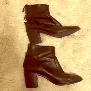 Madewell Leather Booties